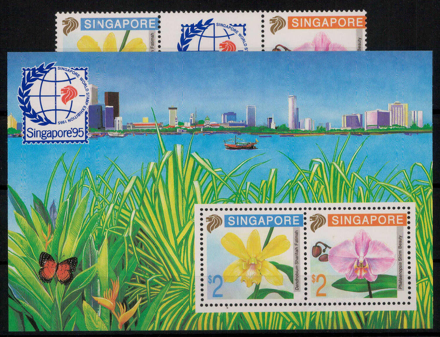 Orchideen 1992 kpl. **  (25,-)