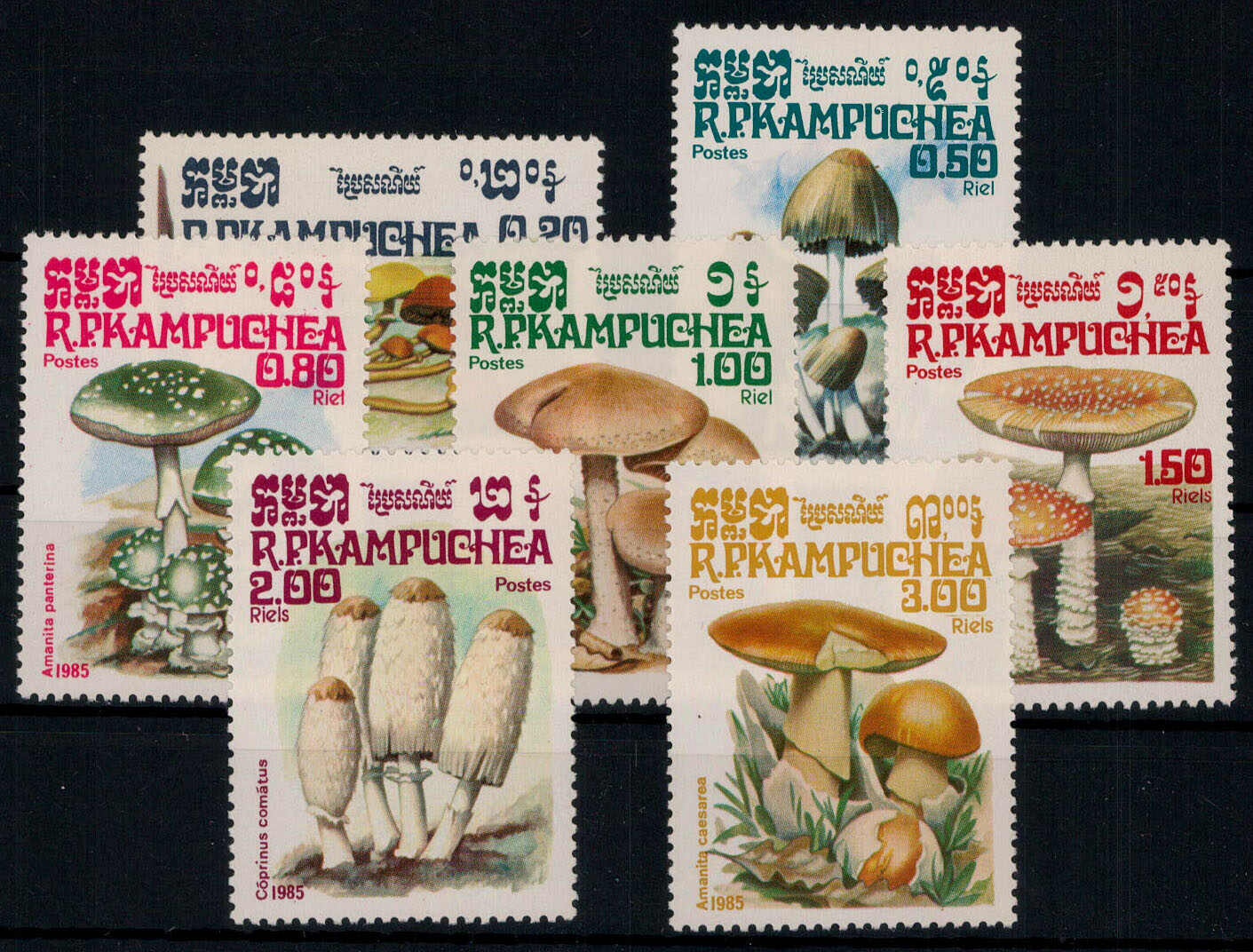 Pilze 1985 kpl. **  (11,-)