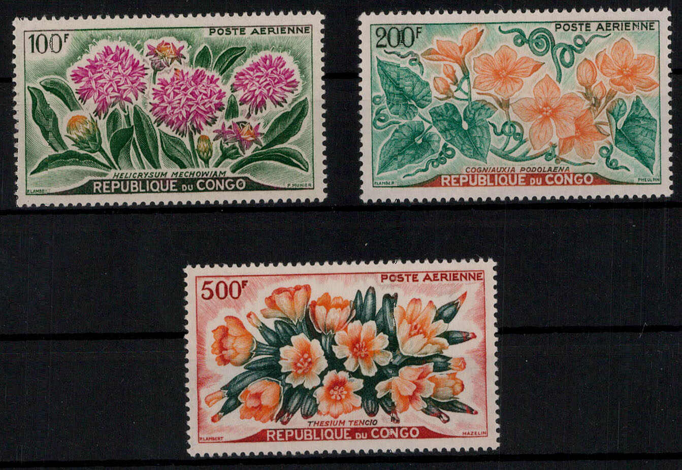 Blumen 1961 kpl. **  (26,-)