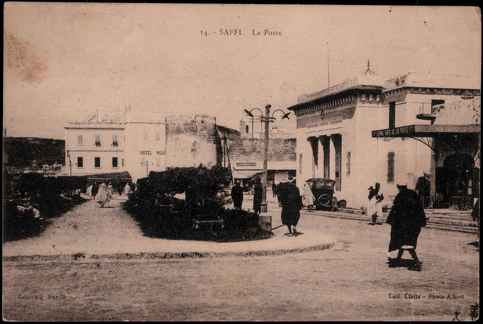 Saffi,  La Poste 1928 nach Bremen gelaufen  I-II