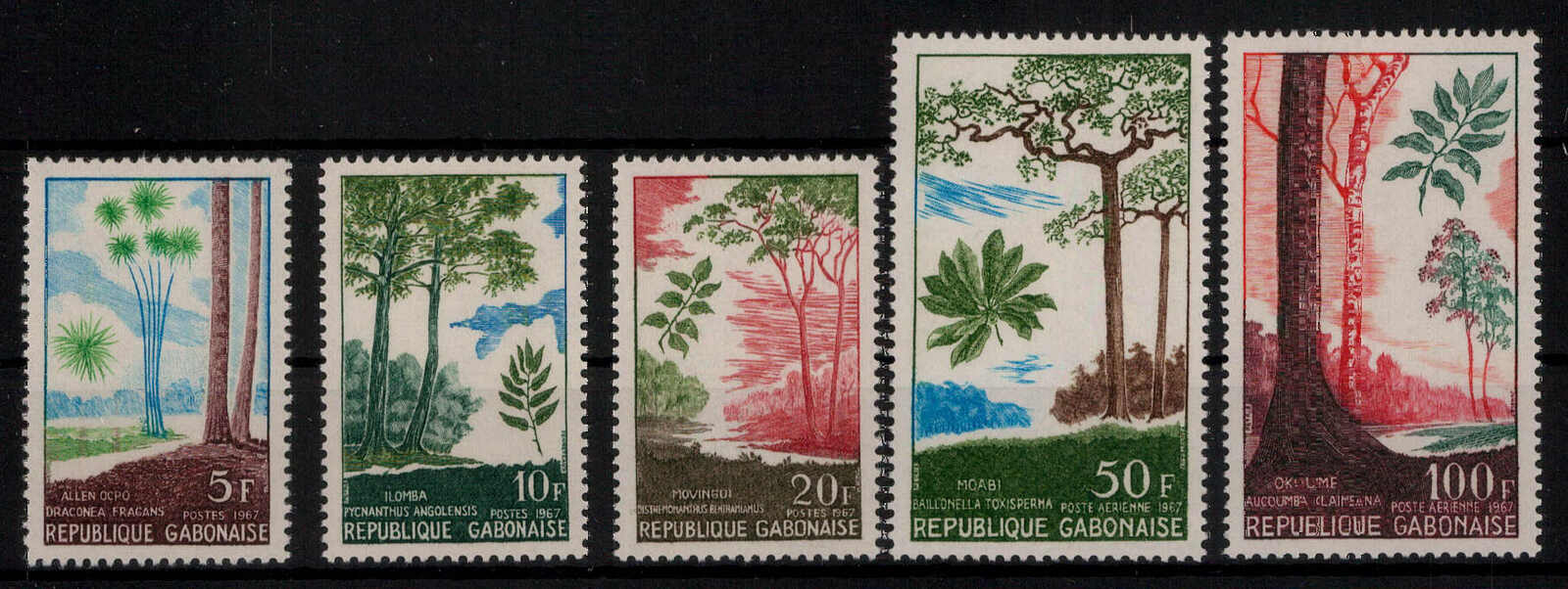 Einheimische Baumarten 1967 kpl. **