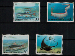 Fische 1987 kpl. **  (12,-)