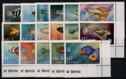 Fische 1998 kpl. **  (22,-)