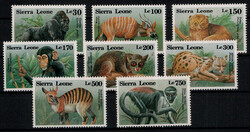 Wildtiere 1993 kpl. **  (20,-)