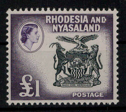 5360: La Rhodésie et du Nyassaland