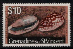 10 $ Meeresschnecken 1976 **  (20,-)