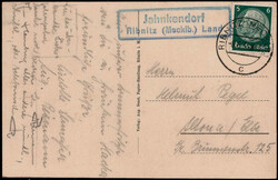 112590: Germany East, Zip Code O-25, 259 Ribnitz-Damgarten - Cancellations and seals