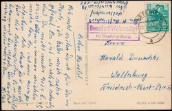 111800: Germany East, Zip Code O-18, 180 Brandenburg - Cancellations and seals
