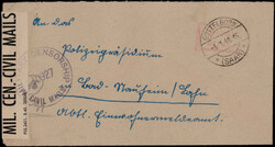 10350020: Saar 1945-1956 - Cancellations and seals