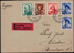 214030: Postgeschichte, Tag der Briefmarke, International bis 1945