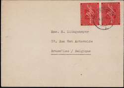 20 Pf. v. Stephan (2) als MEF. auf portogerechtem Auslandsbrief  ...