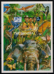 15 D. Weltpfadfindertreffen 1987 **  (11,-)