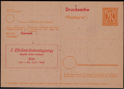 1305: Bizone - Private postal stationery