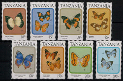 Schmetterlinge 1991 kpl. **  (22,-)