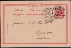 Berlin  W-1000,  Stegstempel  "WESTEND" klar auf 10 Pf. ...