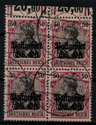 370: German Occupation World War I Postal Area Uppper East