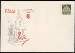 214020: Postgeschichte, Tag der Briefmarke, Deutschland nach 1945