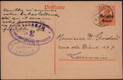 360: German Occupation World War I Belgium - Cancellations and seals