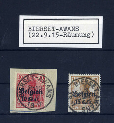 "BIERSET - AWANS", K1 zweimal klar auf zwei Germania-Werten