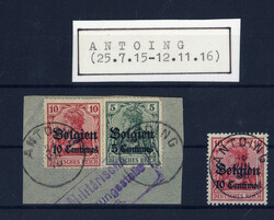 "ANTOING",  K1 je klar auf drei Germania-Werten