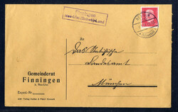 Finningen Neu-Ulm (Schwb) Land  W-7910,  Landpost R2 klar auf ...