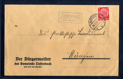 Tiefenbach über Illertissen  W-7918,   Landpost R2 klar auf ...