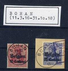 "BOHAN",  K1 je klar auf 10 C. und auf Bfstk. 25 C. Germania