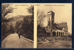 Koblenz  W-5400,  Restaurant auf dem Rittersturz 1917  I-II