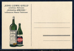 Fürth  W-8510,  Werbekarte  "Dosana-Sprudel" um 1930  I-II