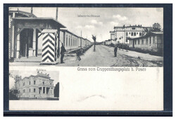 Posen,  Truppenübungsplatz b. Posen 1916 per Feldpost befördert  ...