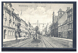 Brandenburg  O-1800,  St. Annenstraße 1916 per Feldpost befördert  ...
