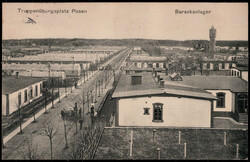 Posen,  Truppenübungsplatz Warthelager Barackenlager 1914 per ...