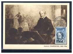 0.30 + 0.10 Fr. Rotes Kreuz 1962 auf Maxikarte