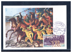 0.10  Fr.  100. Todestag v. Hector Berlioz 1969 auf Maxikarte