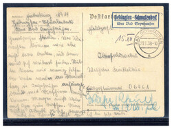 Hedingsen-Schmalenbeck über Bad Oeynhausen  W-4970,  blauer Landpost ...