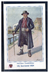 Oberöster. Trachtenbilder Ob. Innviertel 1820 um 1920 *  I-II