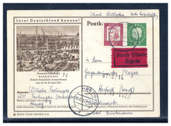 60 Pf. Schiller als Zfr. auf portogerechter 10 Pf. Heuss ...