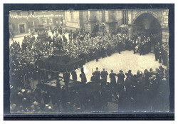 Bayreuth  W-8580,  Überführung Richard Wagner 8.8.30  I-II