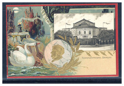 Bayreuth  W-8580,  Bühnenweihfestspiel mit R. Wagner, Schwan - ...