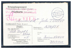 Eichstätt  W-8078,  roter L4  "OFLAG VII B" nebst stummen ...