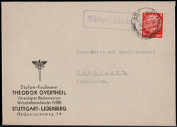 Stuttgart-Lederberg  W-7000,  violetter Landpost R1 klar auf ...