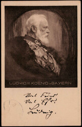 5 Pf. Wappen-Rot-Kreuz-GA mit Stegstempel  "WÜRZBURG 3"  1914 nach ...