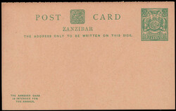 5600: Zanzibar - Postal stationery