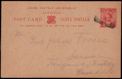 5600: Zanzibar - Postal stationery