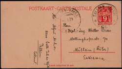 9 Mk. Weberin-Auslands-GA "TALLINN-VAHSAL" 1924 nach Mülheim / Ruhr