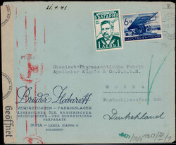 6 L. Flugzeuge 1940 nebst 1 L. Persönlichkeiten 1941 auf ...