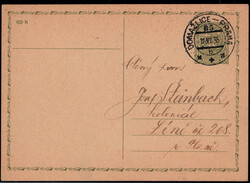 6335: Cecoslovacchia - Cancellations and seals