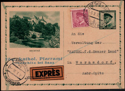 6335: Czechoslovakia - Postal stationery