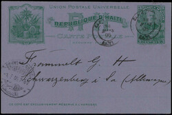 2955: Haïti - Postal stationery