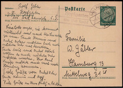 Hopfgarten über Bad Lausick  O-7232,  violetter Landpost R2 klar auf ...